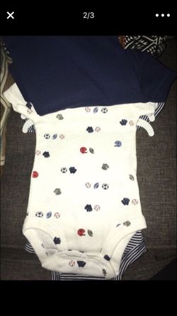 New carters baby onesies
