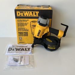 DEWALT Pneumatic 15-Degree Coil Corded Siding Nailer