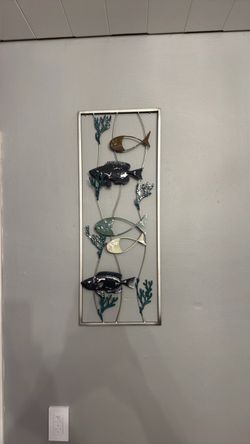 Metal Fish art