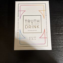 Truth Or Drink Card Game 