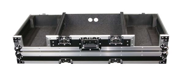 Odyssey FZ19CDiW Universal 19-Inch Format DJ Mixer and Two Medium Format Media Players Coffin Flight Case