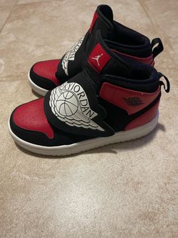 Black and Red Jordans