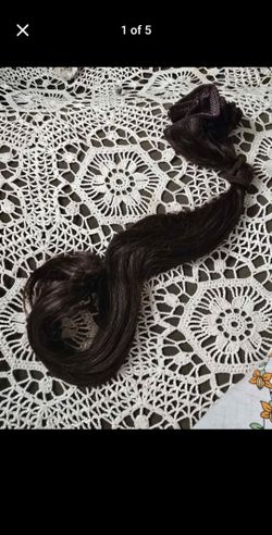 Human Hair Extension 24" Dark Brown 