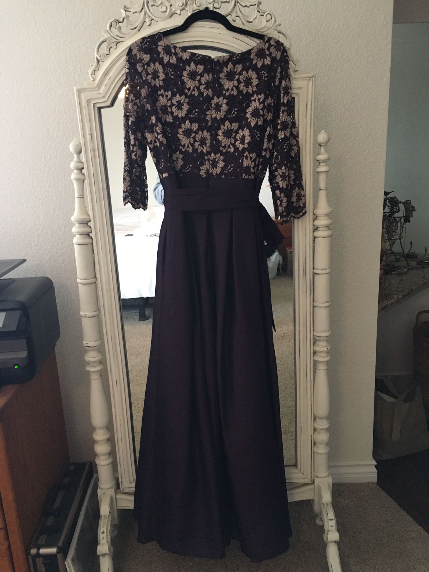 Jessica Howard Lace A Line Gown Shoes Jessica Howard Lace A Line Gown Shoes