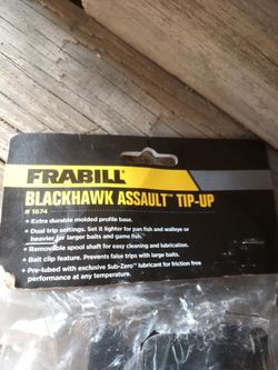 Frabill blackhawk assault tip-up