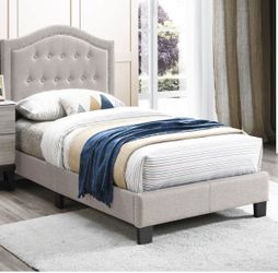 Queen Size Bed Frame With Mattress 