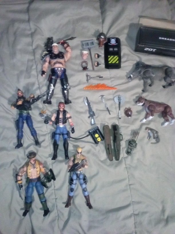 G.I. Joe Classified Dreadnoks Buzzer, Ripper, Torch, Gnawgahyde And Road Pig