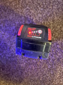 Milwaukee M18 Red-lithium XC5.0 used battery