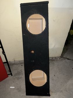 2 12” Truck subwoofer box