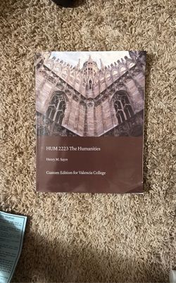 Hum 2223 The Humanites textbook