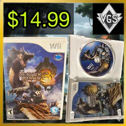 *CLASSIC* Monster Hunter Tri – Nintendo Wii (2010)