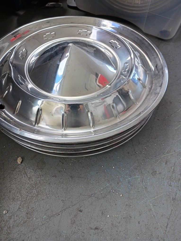 Chevy Hub Caps.