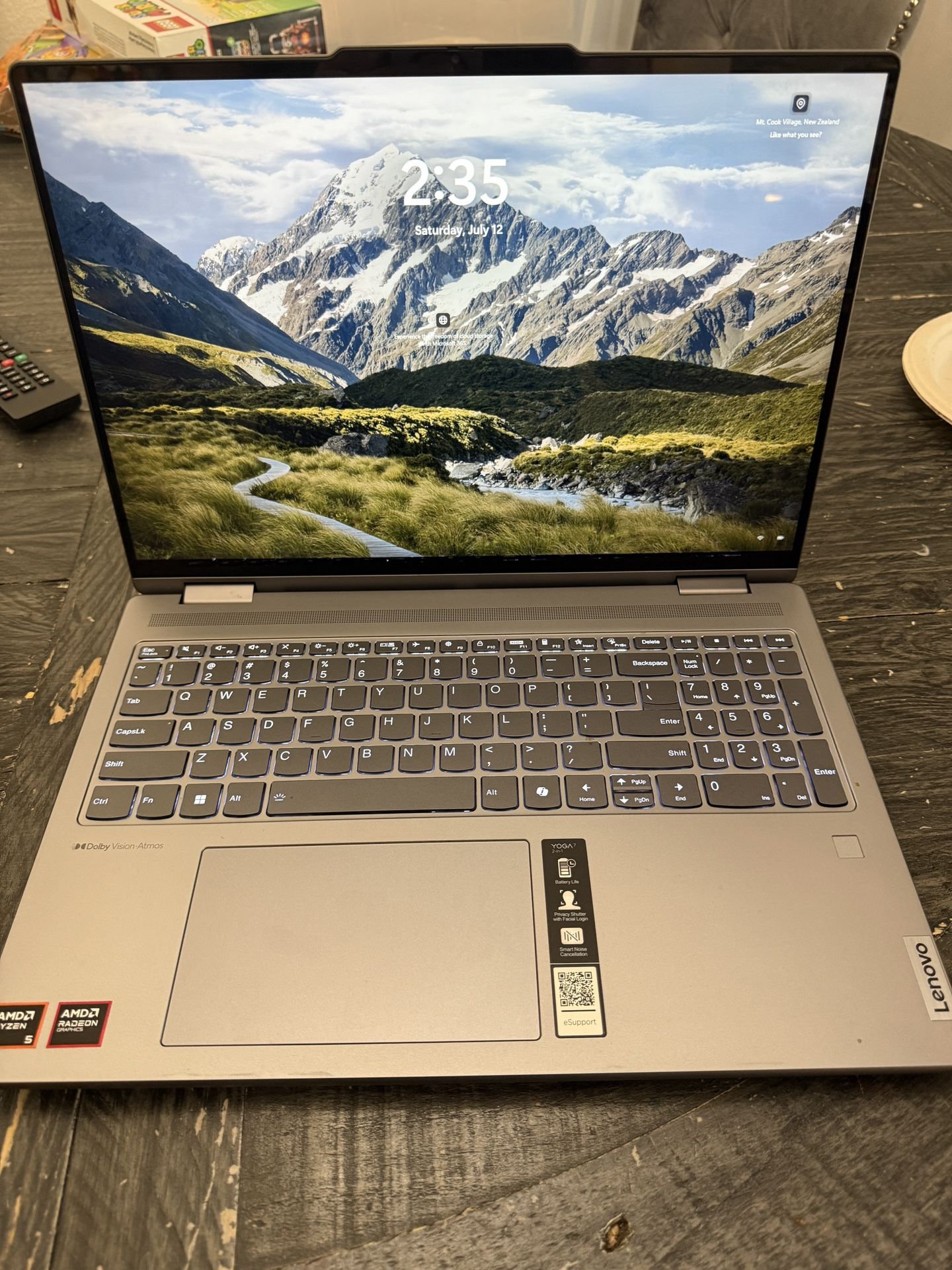 Lenovo Yoga 7 2-in-1 Gaming Laptop Tablet