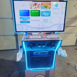 Nintendo NES Themed MODDED WII Nintendo SWITCH Arcade Cabinet