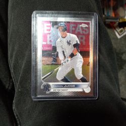 2022 Topps Chrome *Aaron Judge*