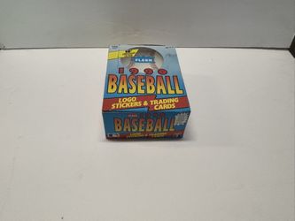 1990 Fleer Baseball UnOpened Box