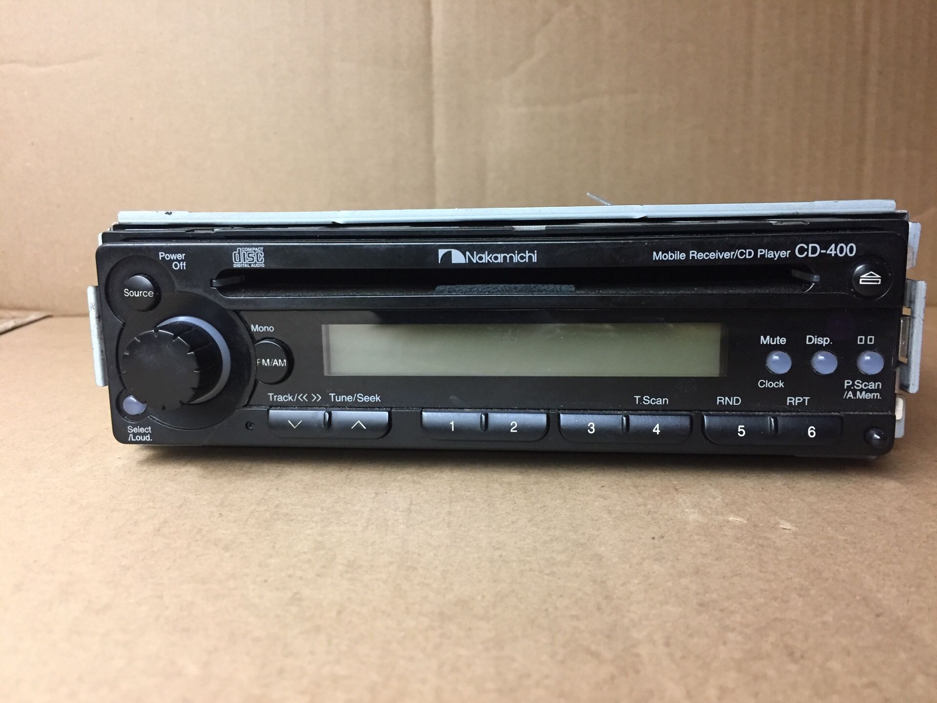 NAKAMICHI CD-400 Car Audiophile CD Player in excellent condition works great