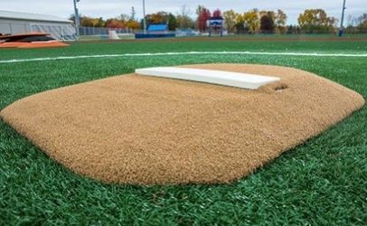 Portolite - 4" Economy Youth Mound - One-Piece - Game Pitching Mound