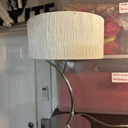 Chrome Table Lamp