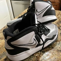 Nike Kyrie Infinity TB White Black Basketball Shoes DO9616-100 Men's Size 14