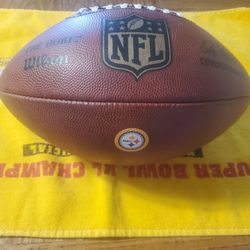 Authentic Steeler Football