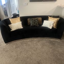 black couch 