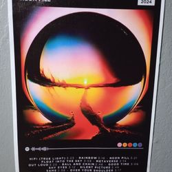 Cage The Elephant Neon Pill Album Cover Canvas Poster Music Wall Art Room Aesthetic 