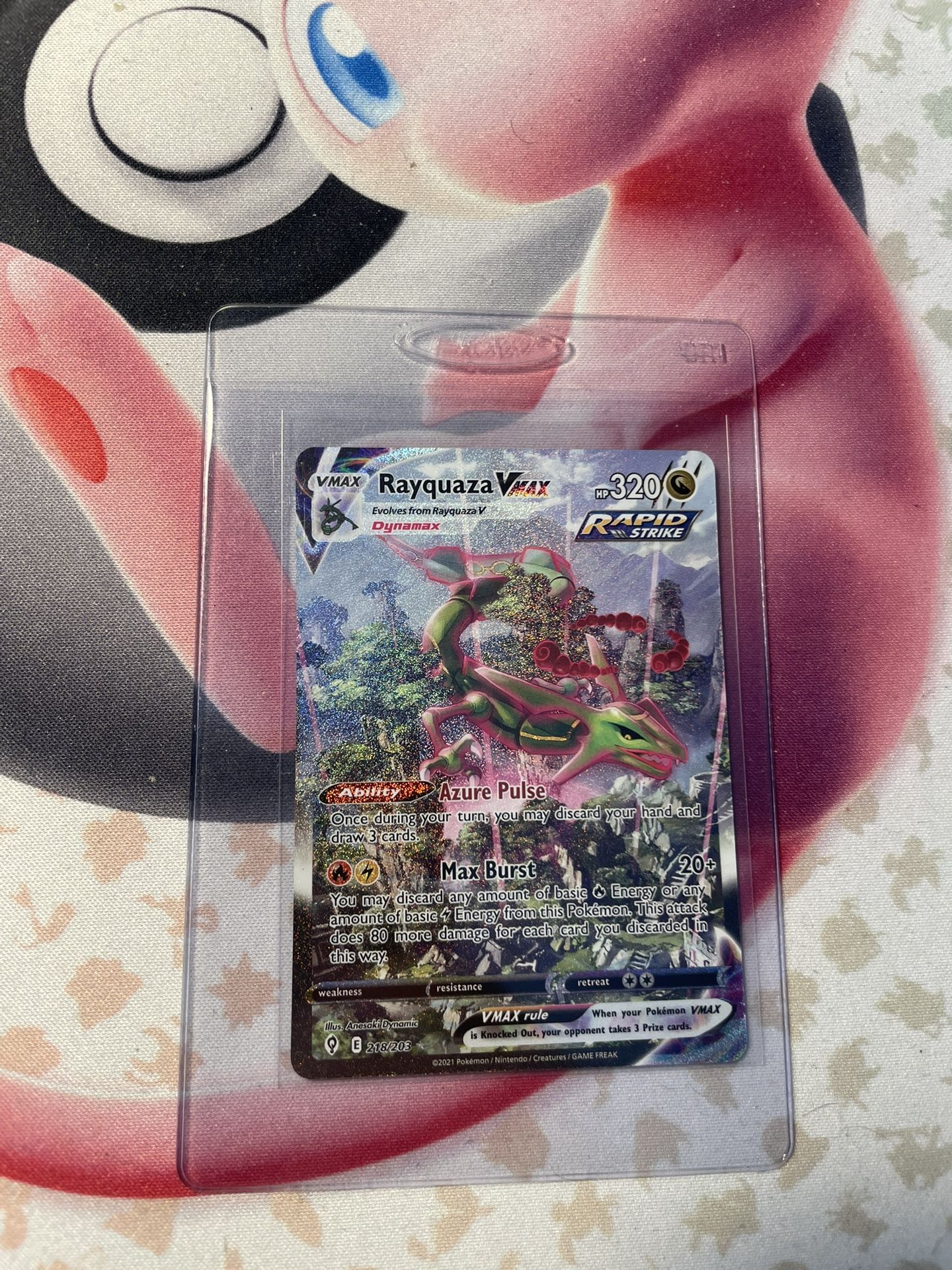 Rayquaza Vmax Evolving Skies Pokémon