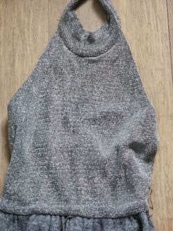 Formal Stunning Halter Top and Cashmere Bottom Long Dress and Cashmere Jacket