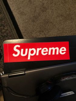 SUPREME Box Logo sticker