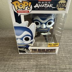 NIB Funko POP! Animation Avatar: The Last Airbender The Blue Spirit #1002
