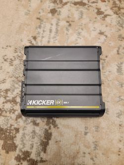 Kicker amplifier for subwoofer