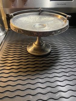 Silver Bridal Basket