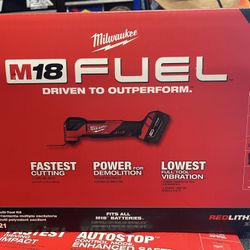 MILWAUKEE M18 FUEL MULTI -TOOL KIT  #2836-21  (( Read Below ))