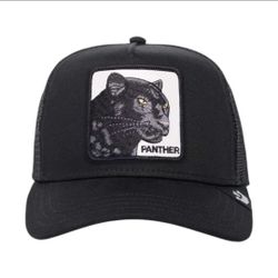 Panther | Goorin Bros | The Farm SnapBack Trucker Hat Black | Authentic New