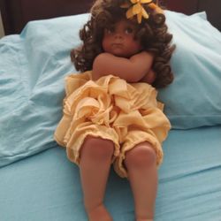 Antique Porcelain Doll 