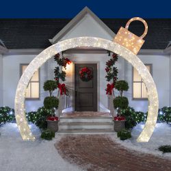 Home Accent Holiday 9ft Ornament Arc