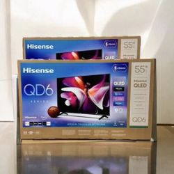 HD88 55QD6 55” Hisense smart 4k led Uhd tv