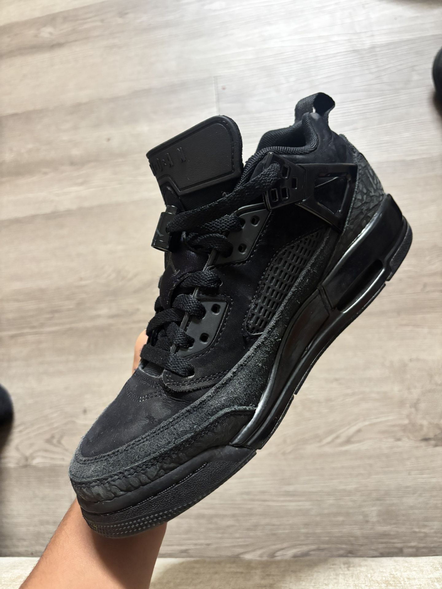 Jordan Spizike Low Black Cat
