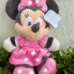 Small Minnie Mouse Plush – Brand New with Tag 