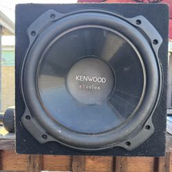 Kenwood 12inch Subwoofer 