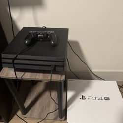 PS4 With Controller, Original Box And All Cords