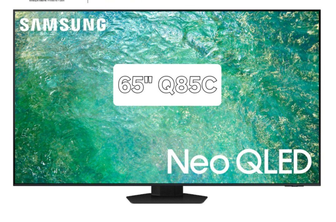 SAMSUNG NEO QLED 4K SMART TV Q85C ACCESSORIES INCLUDED 