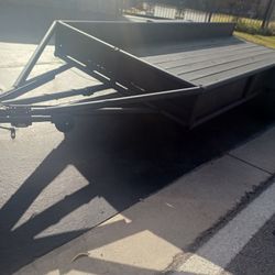 Trailer axle utility trailer.