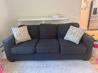Gilmore Furniture Sofa Set Dark Gray