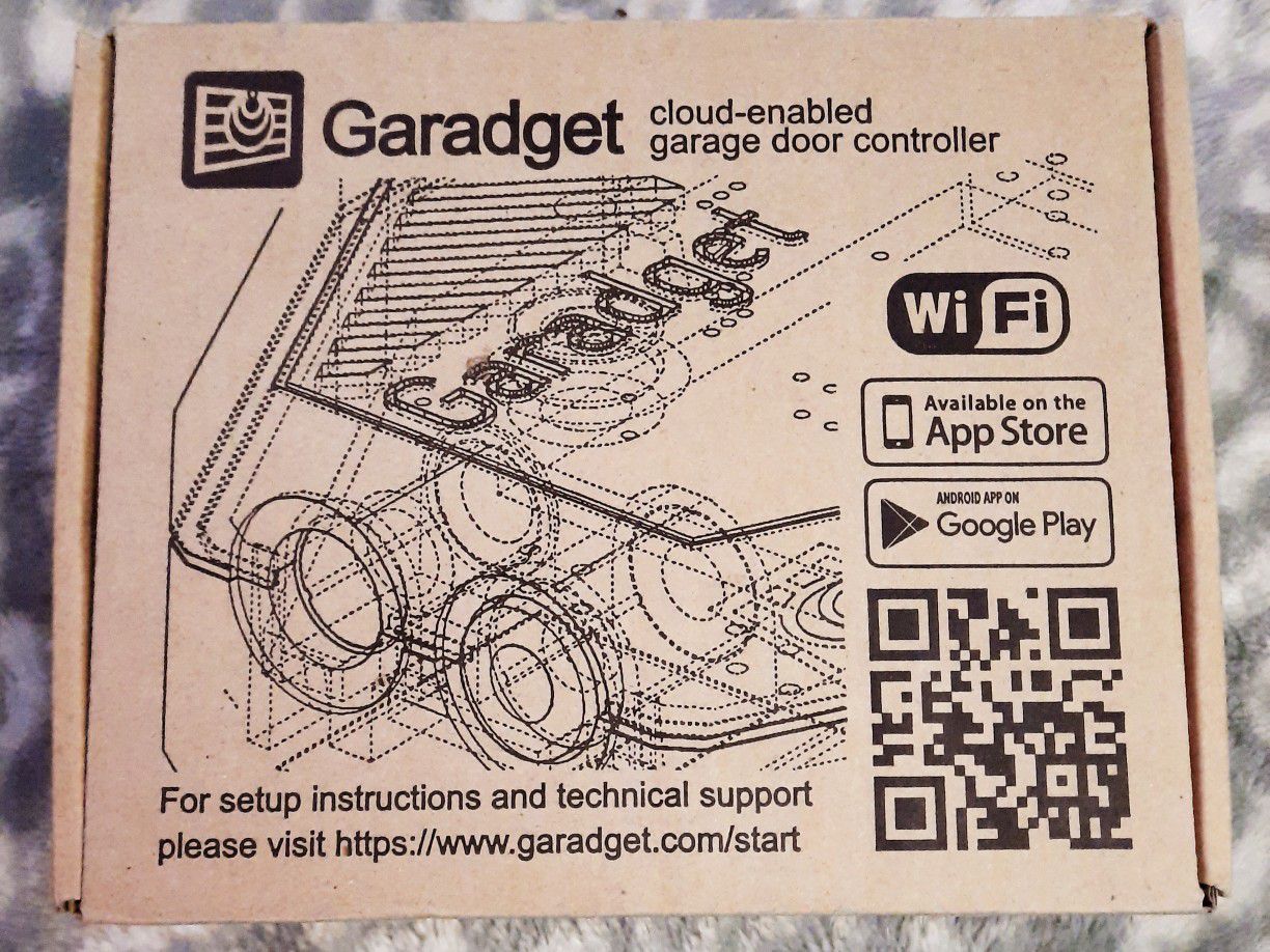 $55.00 GARADGET - Coud Enabled Garage Door Opener