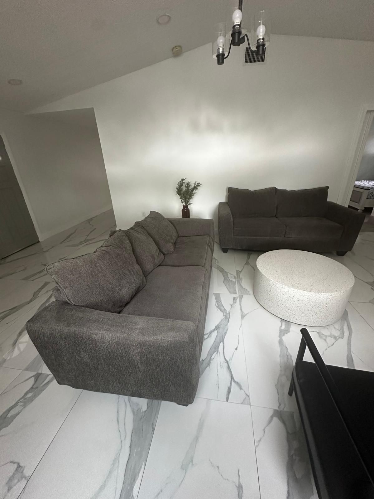 Two Sofas