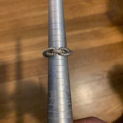 David Yurman Rope Ring With Diamonds