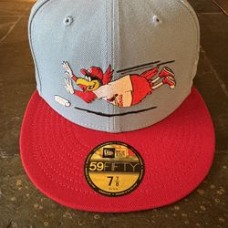 St. Louis Cardinals Mascot Fitted Hat Size 7 7/8