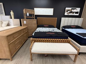 6 PC BEDROOM SET(CLEARANCE) $49 DOWN PAYMENT NO CREDIT NEEDED!!!!